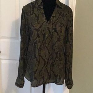 Express long sleeve blouse